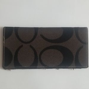 Coach check holder